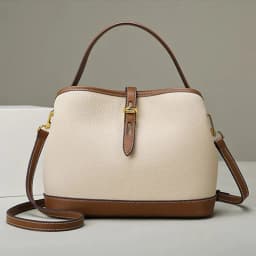 image-Lychee Pattern Large Capacity Contrast Color Single Shoulder Messenger Bag