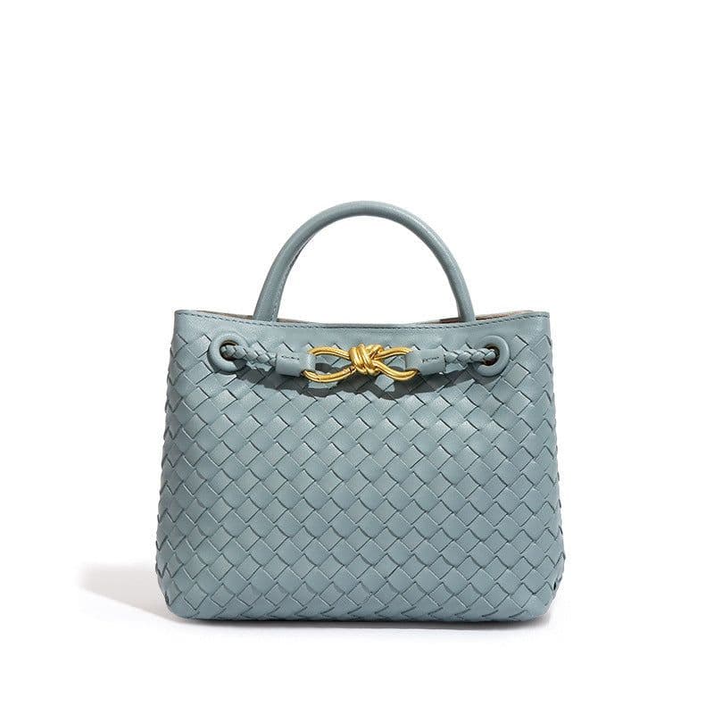 image-Women's Graceful Personality Simple Handmade Woven Shoulder Messenger Bag