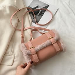 image-Plush Women's Crossbody Handbag Fashion