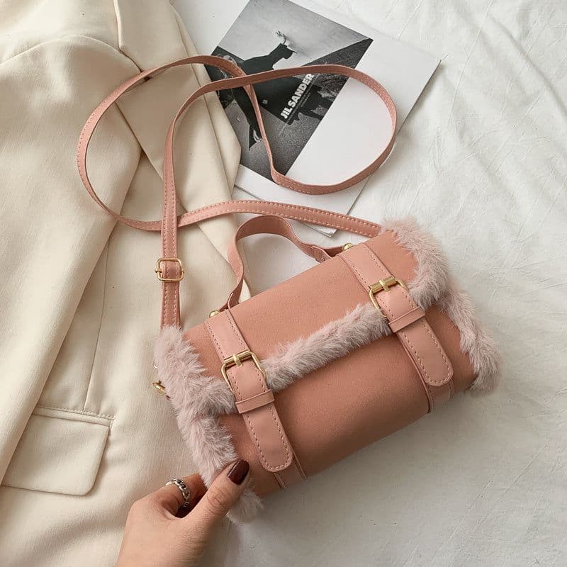 image-Plush Women's Crossbody Handbag Fashion