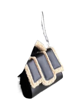 image-Lamb Wool Portable And Fashion Crossbody Bag