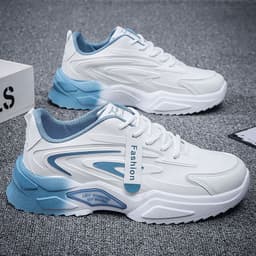 image-Men's Breathable Mesh Shoes Trendy All-Match Platform