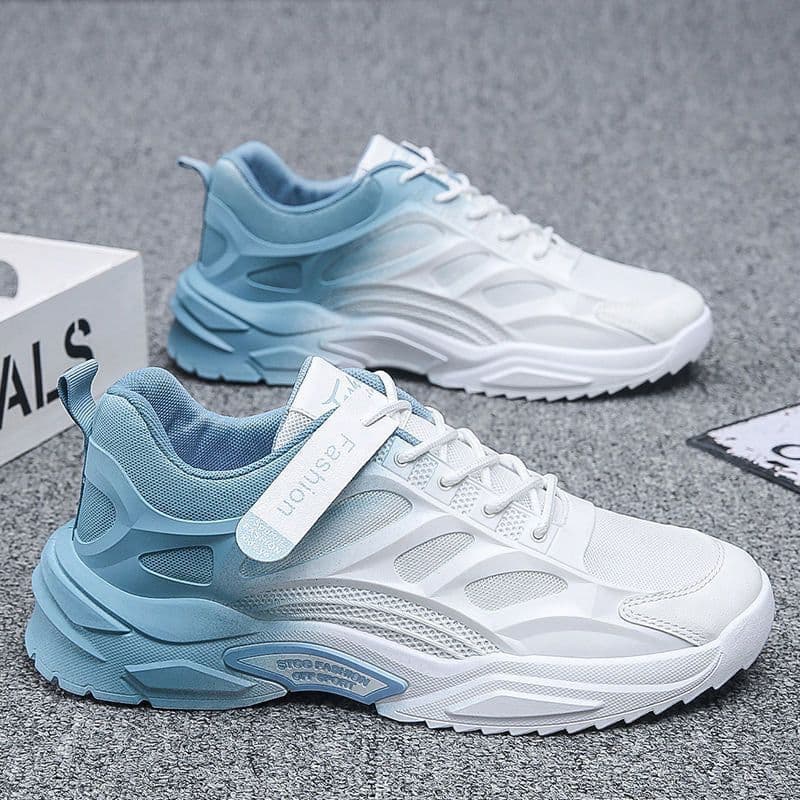 image-Men's Breathable Mesh Shoes Trendy All-Match Platform