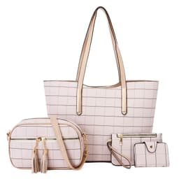 image-New Korean Fashion Four-piece Set Texture Shoulder Women Hand-carrying Crossbody Bag