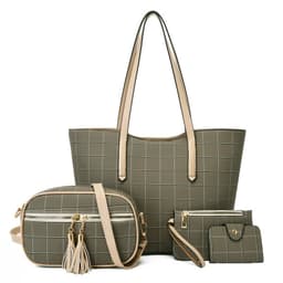 image-New Korean Fashion Four-piece Set Texture Shoulder Women Hand-carrying Crossbody Bag