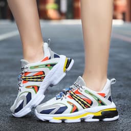 image-Internet Hot Dad Shoes Korean Fashion All-matching Casual Sports Couples Fashion Shoes