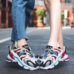 image-Internet Hot Dad Shoes Korean Fashion All-matching Casual Sports Couples Fashion Shoes