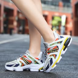 image-Internet Hot Dad Shoes Korean Fashion All-matching Casual Sports Couples Fashion Shoes