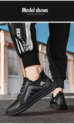 image-Plus Velvet Men's Shoes Breathable Casual Versatile Sneaker