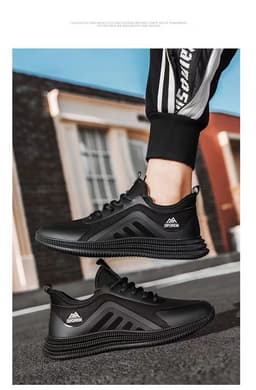 image-Plus Velvet Men's Shoes Breathable Casual Versatile Sneaker