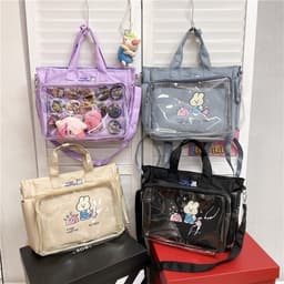 image-Japanese Cute Large Capacity Jk Crossbody Handbag