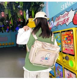 image-Japanese Cute Large Capacity Jk Crossbody Handbag