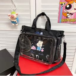 image-Japanese Cute Large Capacity Jk Crossbody Handbag