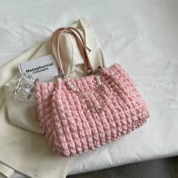 image-Women's Casual Tote Large Capacity Shoulder Bag