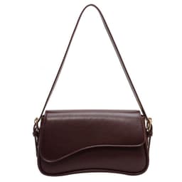 image-Fashion Simple New Flip Magnetic Buckle Shoulder Bag
