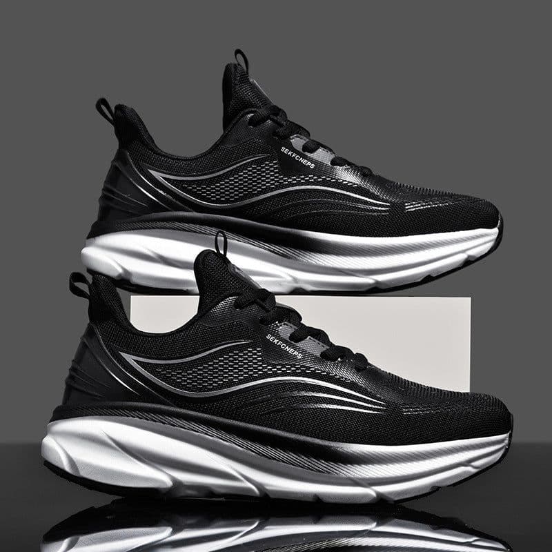 image-Breathable Flying Woven Fashionable Sports Casual Shoes