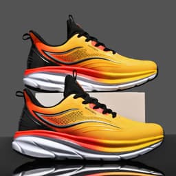 image-Breathable Flying Woven Fashionable Sports Casual Shoes