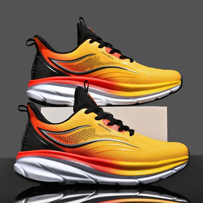 image-Breathable Flying Woven Fashionable Sports Casual Shoes