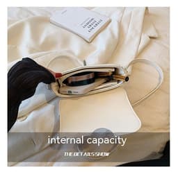 image-Women's Fashionable All-match Shoulder Messenger Bag
