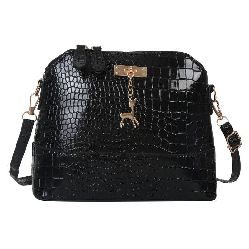 image-Women's Fashion Casual Large Capacity Solid Color Crossbody Bag