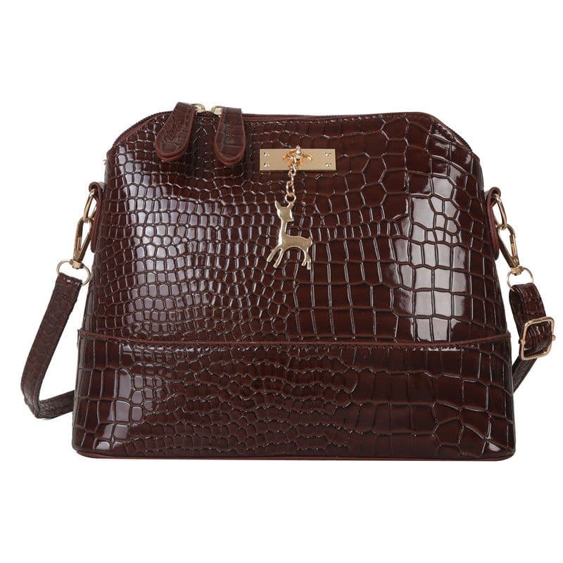 image-Women's Fashion Casual Large Capacity Solid Color Crossbody Bag