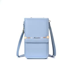 image-Flowers Embroidery Mobile Phone Bags For Women Ins Fashion Crossbody Shoulder Bag Ladies Long Wallet