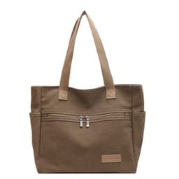 image-Canvas Shoulder Bags Women's Totes Handbag