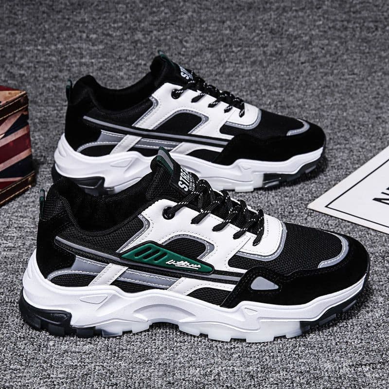 image-Fashion Clunky Sneakers Korean Style Trendy All-matching Sneaker Casual Men's Shoes