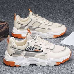 image-Fashion Clunky Sneakers Korean Style Trendy All-matching Sneaker Casual Men's Shoes