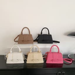 image-French Fashion Casual Simple Western Style Simple Fashion Shoulder Messenger Bag