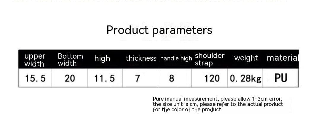 image-French Fashion Casual Simple Western Style Simple Fashion Shoulder Messenger Bag