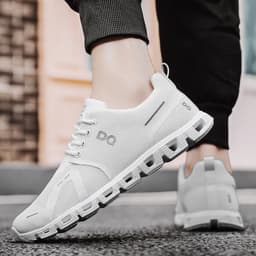 image-Men's Casual Fashion All-matching Breathable Lightweight Mesh Running Shoes