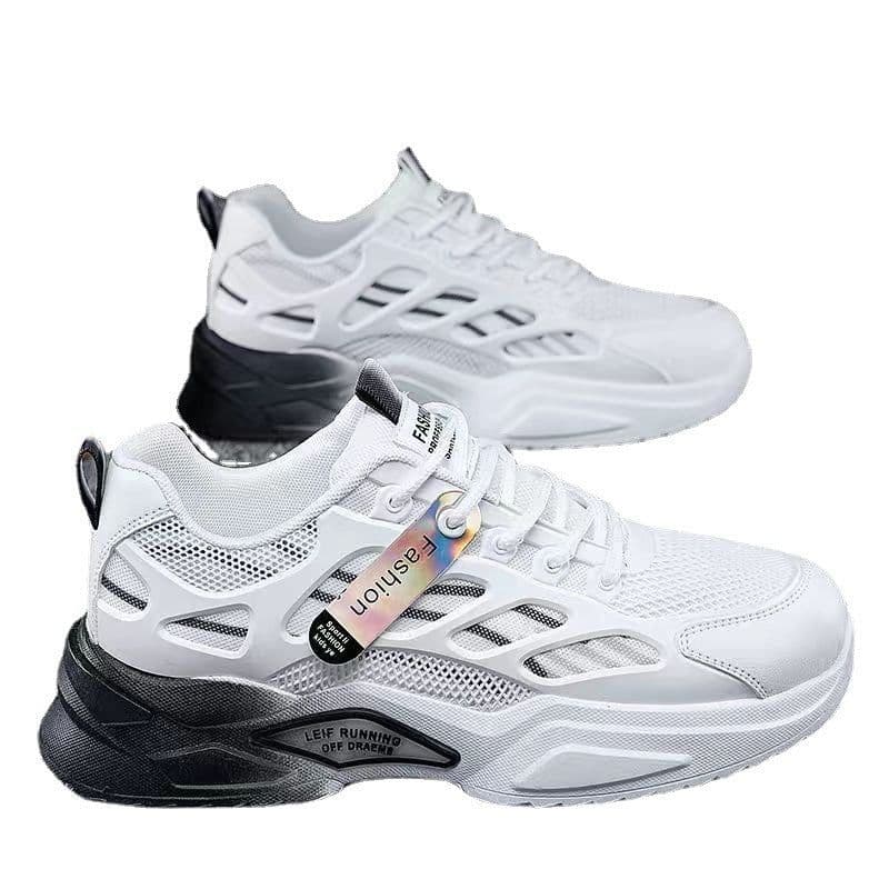 image-Spring Men's Shoes Student Casual Breathable Sneaker Running Men's Mesh Shoes Men's Dad Shoes
