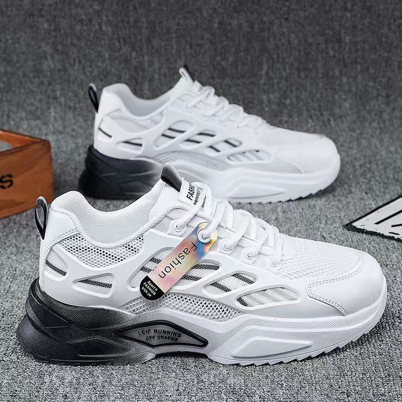 image-Spring Men's Shoes Student Casual Breathable Sneaker Running Men's Mesh Shoes Men's Dad Shoes