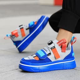 image-Spring Sports Shoes Men's Running Shoes Mesh Breathable