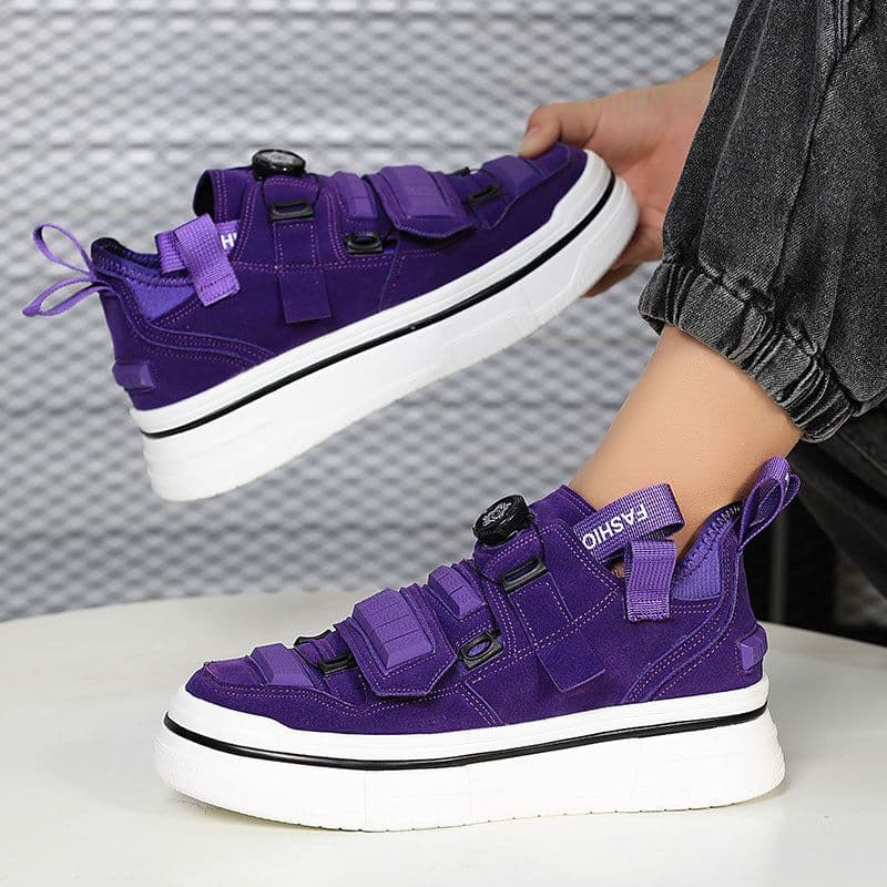 image-Spring Sports Shoes Men's Running Shoes Mesh Breathable