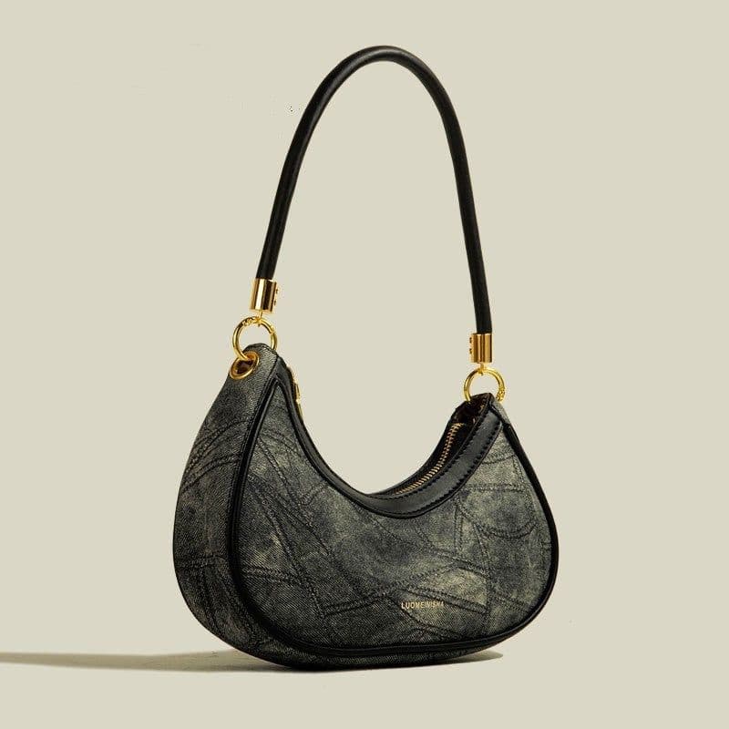 image-Middle Aged Niche Texture Shoulder Bag