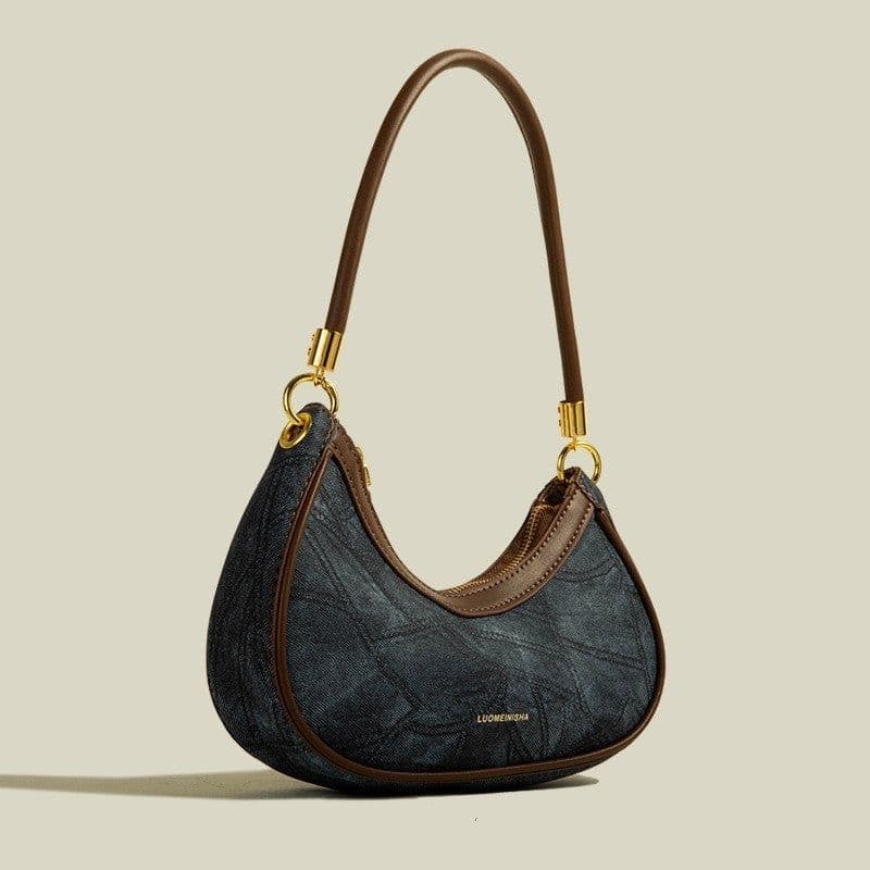 image-Middle Aged Niche Texture Shoulder Bag