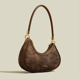 image-Middle Aged Niche Texture Shoulder Bag
