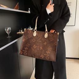 image-New Print Fashion Classic Large Capacity Tote Bag