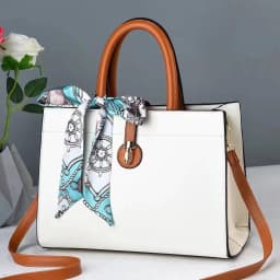 image-Fashion Women's Portable Large Capacity Shoulder Messenger Bag
