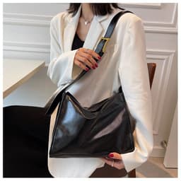 image-New Retro Large Capacity Tote Commuter Crossbody Bag