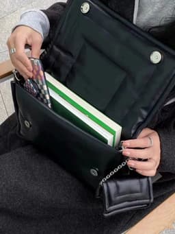 image-Large Capacity Stacked Shoulder Crossbody Underarm Sports Bag