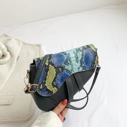 image-Women's Shoulder Bag Casual Western Style Saddle Bag