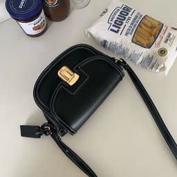 image-Saddle Bag Fashion One-shoulder Crossbody Bag Commuter Bag