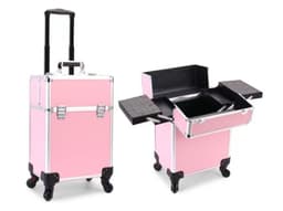 image-Large-capacity Make-up And Make-up Artist Trolley Storage Toolbox