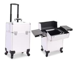 image-Large-capacity Make-up And Make-up Artist Trolley Storage Toolbox