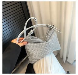 image-One Shoulder Simple Crossbody Underarm Versatile Women's Bag