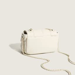image-Casual High-grade Plaid Women's Bag Classic Style Pure Color All-matching Crossbody