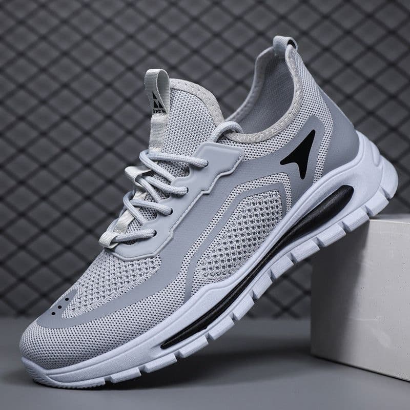 image-Men's Mesh Shoes Fashion Fly Knit Lightweight Breathable Sneakers Casual Sports Shoe